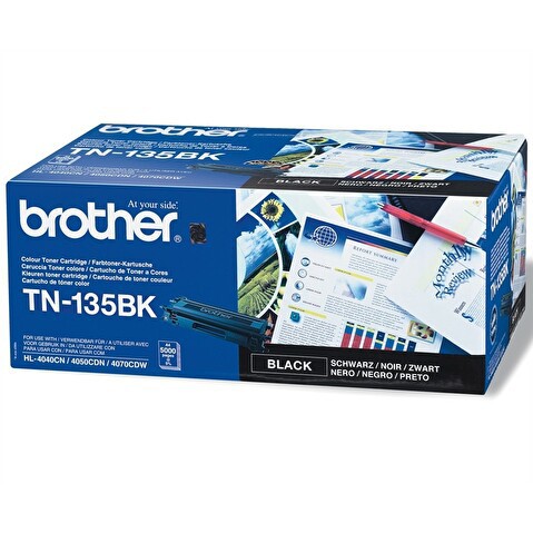 Тонер-картридж BROTHER TN-135BK для HL-4040CN/4050CDN/DCP-9040CN/MFC-9440CN, 5000стр, Black