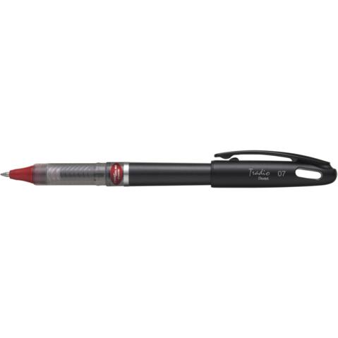 Ручка гелевая PENTEL BL117A-BX Tradio Energel, 0.7мм, корпус черный, стержень красный