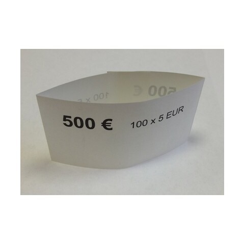 Лента бандерольная кольцевая, номинал ЕВРО   5, 500шт/уп