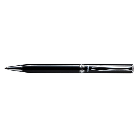Ручка шариковая PENTEL B811-A-A Sterling, корпус черный лак, 0.8мм, в футляре, черная