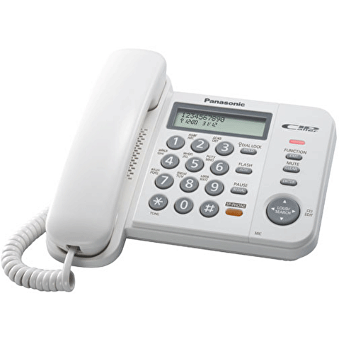Телефон Panasonic KX-TS2358 RUW, белый