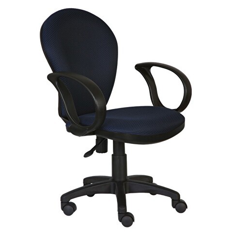 Кресло офисное БЮРОКРАТ CH-687AXSN, ткань синяя (JP-15-5)