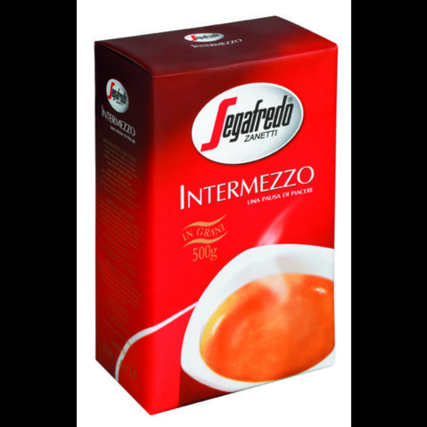 Кофе в зернах Segafredo INTERMEZZO, 500г, вакуумная упаковка