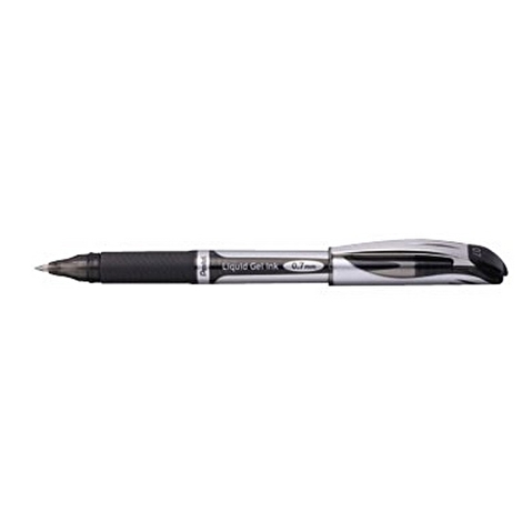 Ручка гелевая PENTEL BL57-A Energel, резиновый упор, 0.7мм, черная