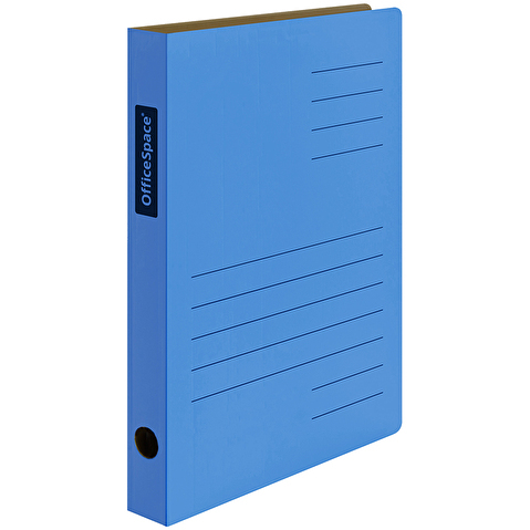 Скоросшиватель картонный  А4, корешок 30мм, синий