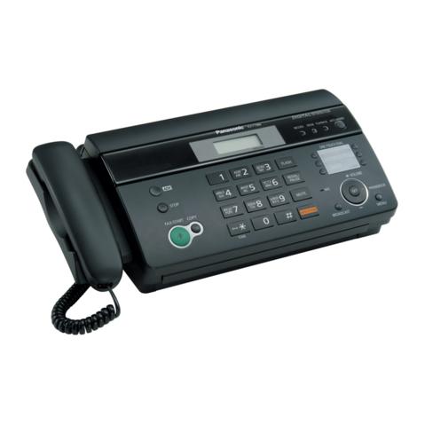 Факс Panasonic KX-FТ984 RUB, на термобумаге, черный