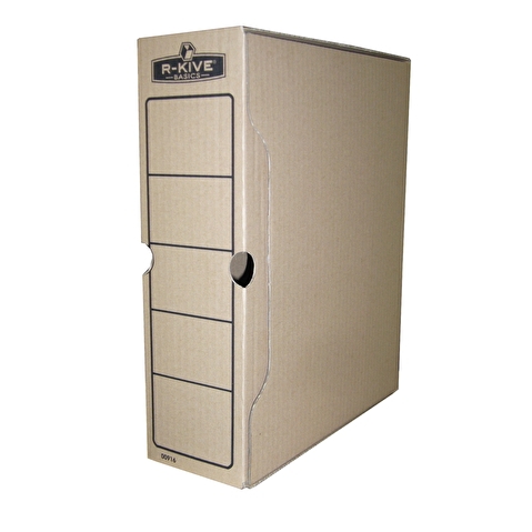 Короб архивный FELLOWES Basics, 100мм, картон, коричневый