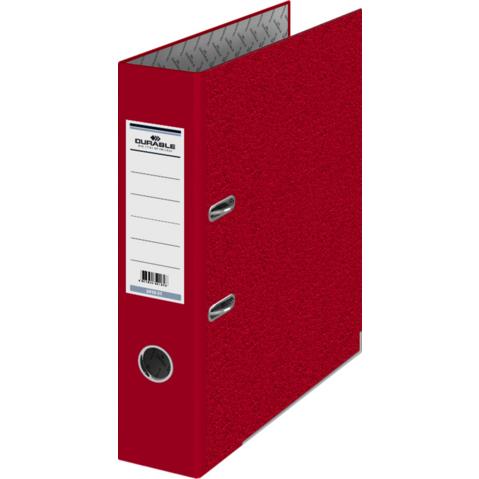 Папка-регистратор DURABLE  картон,  А4, 70мм, крафт-бумага, бордо