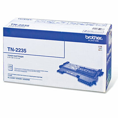 Тонер-картридж BROTHER TN-2235 для HL-2240R/ 2240DR/ 2250DNR 1200стр, Black