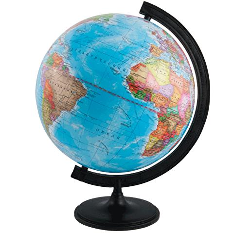 Глобус политический Глобусный мир, D=320мм (10030)