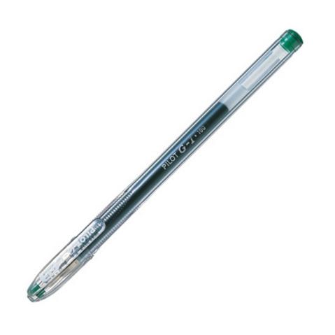 Ручка гелевая PILOT BL-G1-5T, зеленая