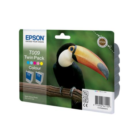 Картридж EPSON C13T00940210 для Stylus Photo 900/1270/1290/1290S, двойная упаковка, Color
