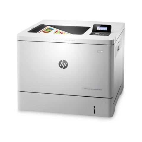 Принтер лазерный цветной HP Color LaserJet Enterprise M553n, A4, белый (B5L24A)
