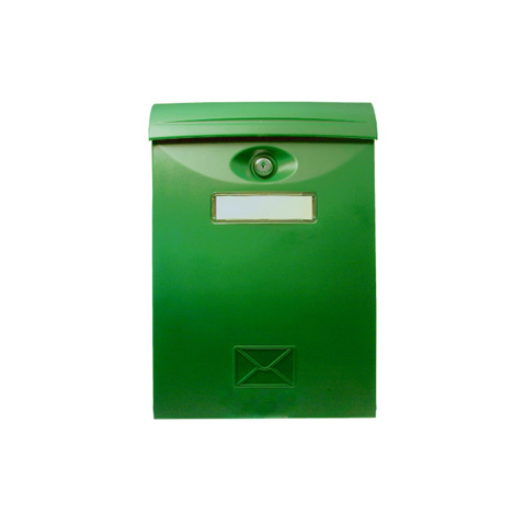 Ящик почтовый 1-секционный LTP-01 240х105х345мм, пластиковый, зеленый