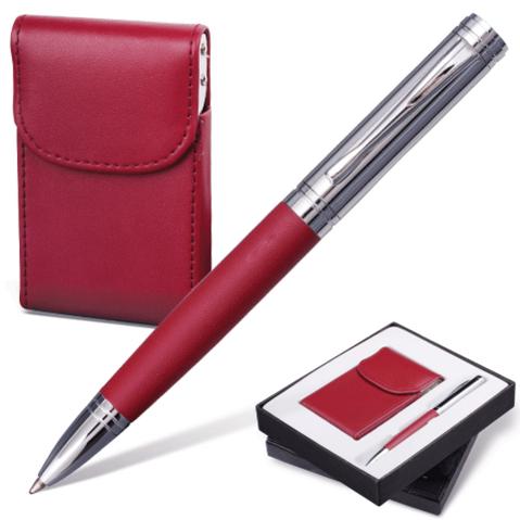 Набор GALANT Prestige Collection: ручка, визитница; бордовый