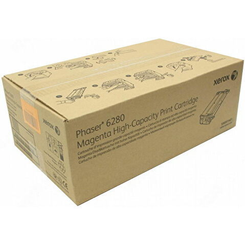 Принт-картридж XEROX 106R01401 для PHASER 6280, 5900стр, Magenta