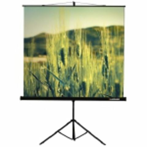 Экран проекционный LUMIEN Eco View, 180x180см, 1:1, на штативе, матовый, с возможностью настенного крепления, LEV-100102