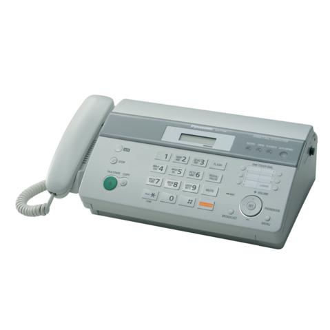 Факс Panasonic KX-FT982 RUW, на термобумаге, белый