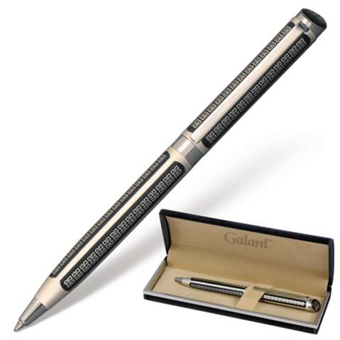 Ручка шариковая GALANT Olympic Silver, корпус серебристо-черный