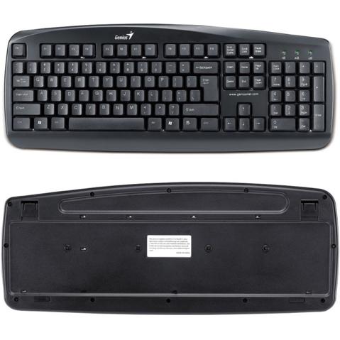 Клавиатура GENIUS KB-110, color box, PS/2, Black