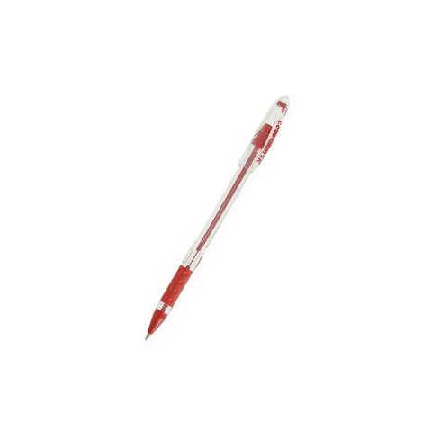 Ручка шариковая CELLO Gripper, резиновый упор, 0.5мм, красная