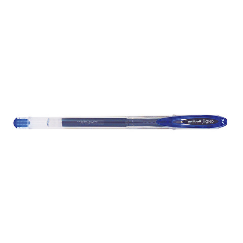 Ручка гелевая UNI Signo UM-120, 0.7/0.4мм, синяя