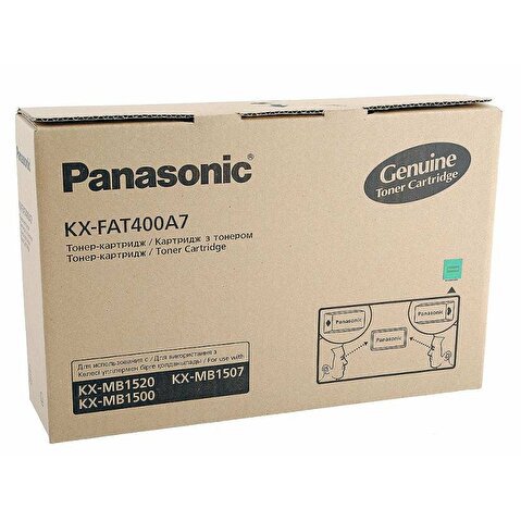 Тонер-картридж PANASONIC KX-FAT400A для KX-MB1500/1520, 1800стр, Black