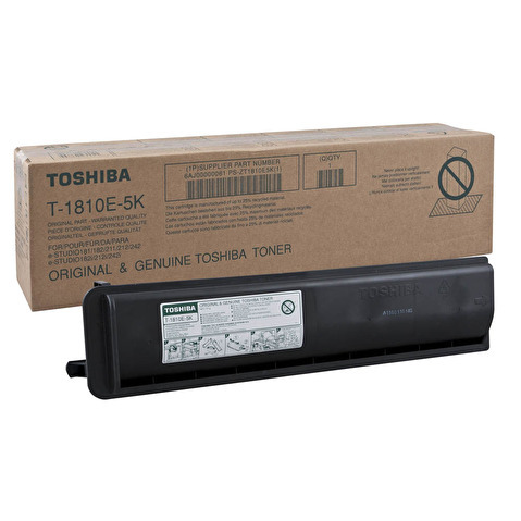 Тонер TOSHIBA T-1810E-5K для E-Studio181/212, 5900стр, Black