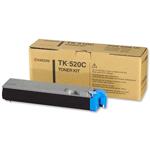 Тонер-картридж KYOCERA TK-520C для FS-C5015N, Cyan