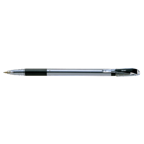Ручка шариковая PENTEL BK407-A, резиновый упор, 0.7 мм, черная
