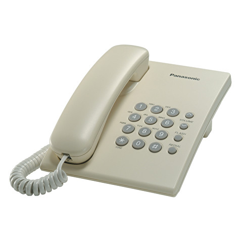 Телефон Panasonic KX-TS2350 RUJ, бежевый
