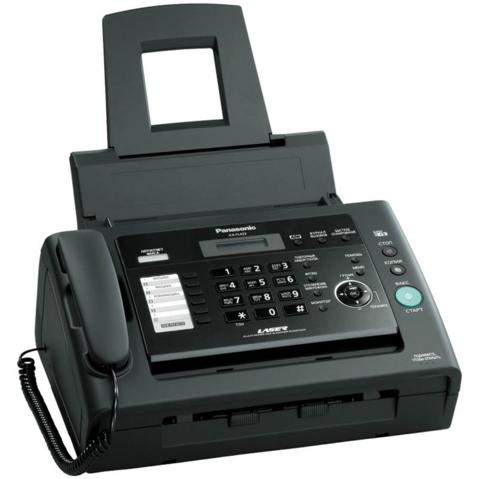 Факс Panasonic KX-FL423 RUB, лазерный, черный