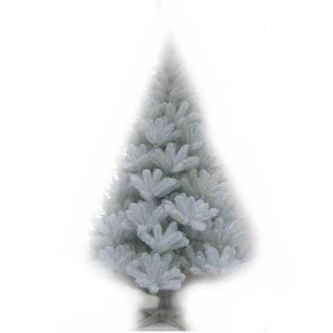 Искусственная елка белая блестящая, 180см, 523 веток