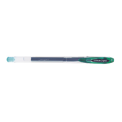 Ручка гелевая UNI Signo UM-120, 0.7/0.4мм, зеленая