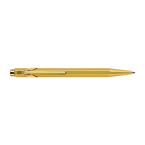 Ручка шариковая CARANDACHE OFFICE GOLDBAR, синяя, стержень M (849.999)