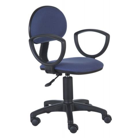 Кресло офисное БЮРОКРАТ CH-213AXN, ткань темно-синяя (10-352)