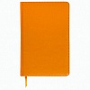 Ежедневник недатированный BRAUBERG Imperial А5, 148х218мм, обложка кожзам, 160л, оранжевый