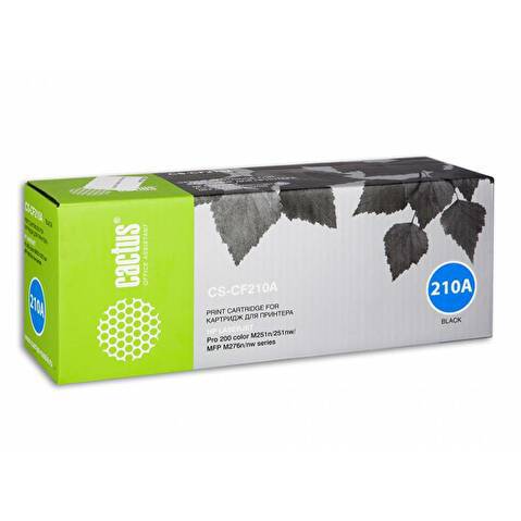 Картридж CF210A для HP LJ Pro 200 M251/M276, 1600стр, Black, CACTUS Картридж CF210A для HP LJ Pro 200 M251/M276, 1600стр, Black, CACTUS