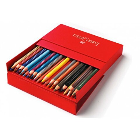 Набор цветных карандашей Faber-Castell Grip, 36цв, корпус трехгранный, в студийной коробке