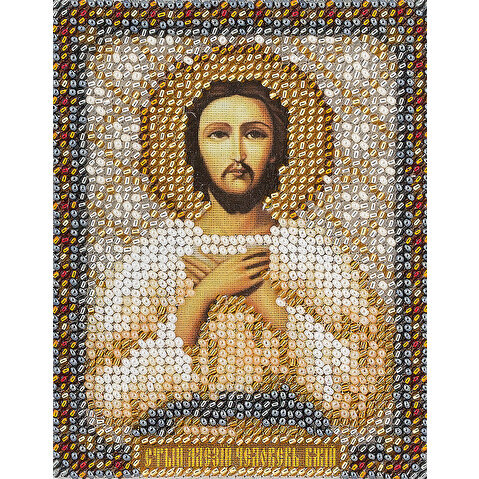 Набор для вышивания "PANNA"  CM-1261   "Икона Св. Алексия, человека Божьего" 8.5  х 10.5  см