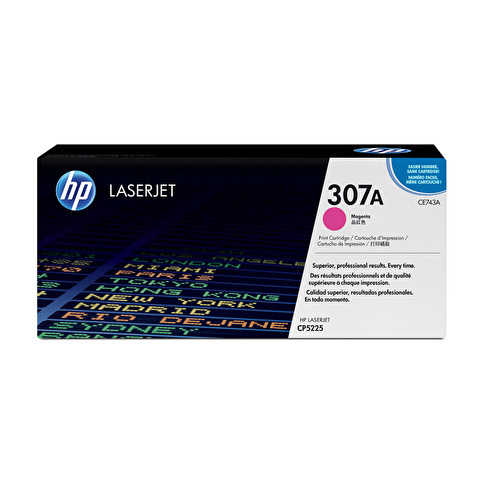 Картридж HP-CE743A для HP LJ CP5220, 7300стр, Magenta