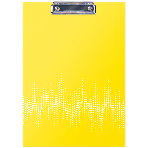 Планшет BERLINGO Neon, A4, ламинированный, неоновый желтый