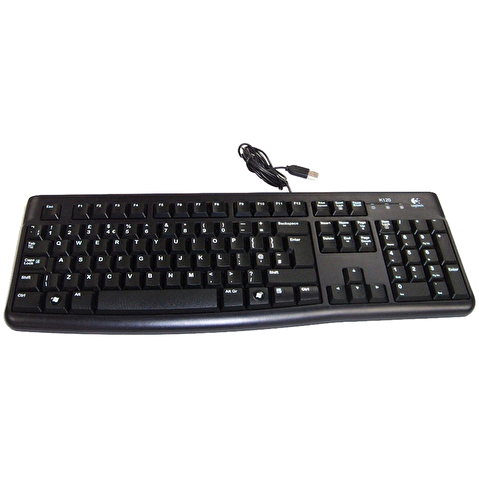 Клавиатура LOGITECH K120 USB Black (920-002522) ОЕМ