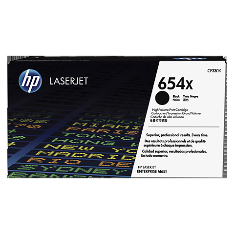 Картридж HP-CF330X для HP CLJ Enterprise M651n/M651dn/M651xh/M680dn/M6, 20500стр, Black (654X)