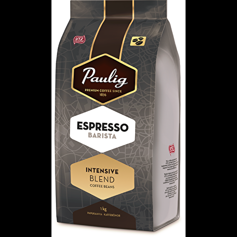 Кофе в зернах PAULIG Espresso Barista, 1000г, вакуумная упаковка