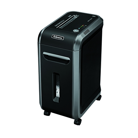 Уничтожитель документов FELLOWES Powershred 99Ci, 4x38мм, 18 листов, 34л, секретность P-4, автостоп при заполнении корзины, скобы, пласт. карты, скрепки, CD/DVD