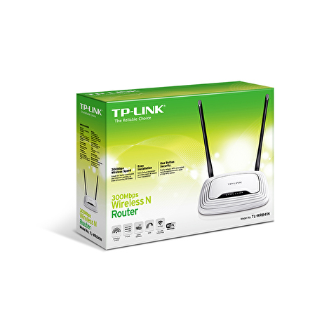 Беспроводной маршрутизатор TP-LINK TL-WR841N, белый