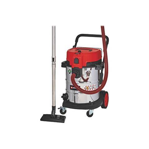 Пылесос строительный Einhell TE-VC 2350 SACL, 1600Вт, 230мбар, 50л, очистка фильтра, розетка (2342475)