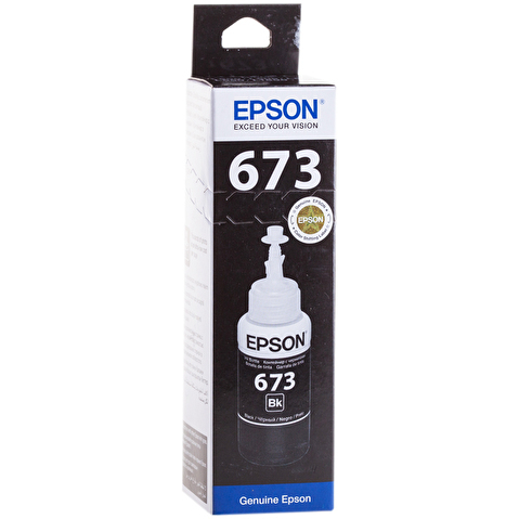 Картридж EPSON T6731 для L800, 70мл, Black (C13T67314A)