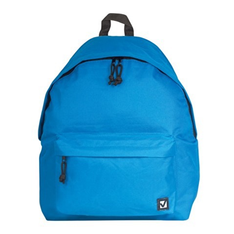 Рюкзак универсальный BRAUBERG, 41х32х14 см, сити-формат, 20 литров,  один тон, голубой